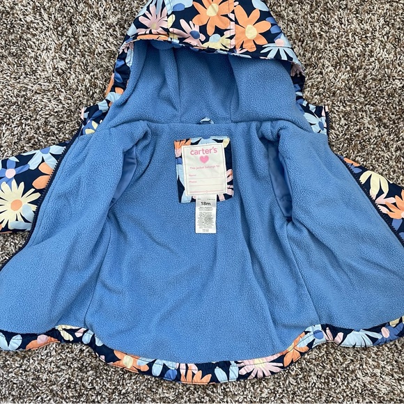 18M✨Floral Toddler Girl Jacket - Picture 7 of 8